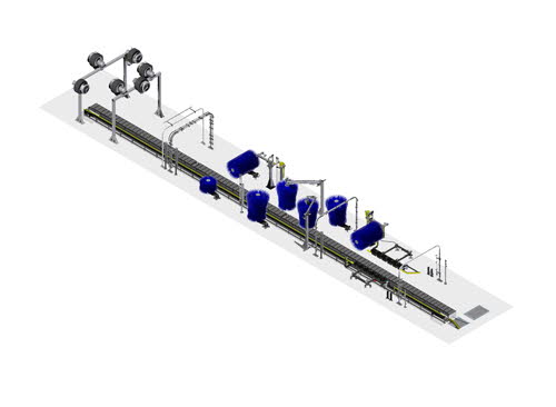 MacNeil RG-440 Express Tunnel Layout